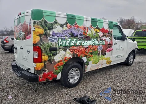 2021 Nissan Nv 1500 S z USA, uszkodzony, nr VIN 1N6BF0KM2MN811005